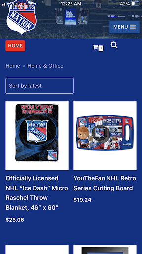 Blueshirtsnation.com Screen 2