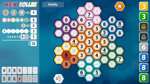 Android application HexRoller screenshort