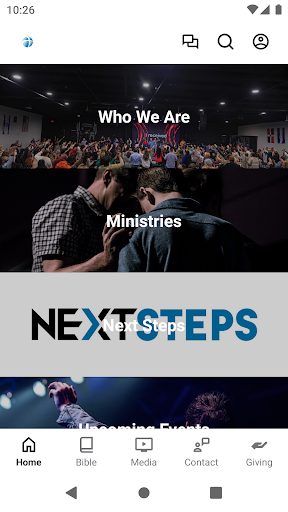Android application Christ Embassy screenshort