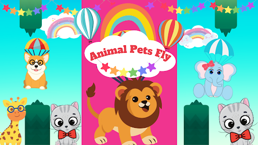 Android application Animal Pets Fly Dogs cats Kids screenshort