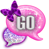 GO SMS - Balloon Butterfly Sky icon