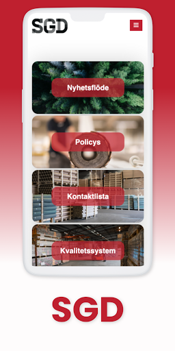 Android application SGD screenshort