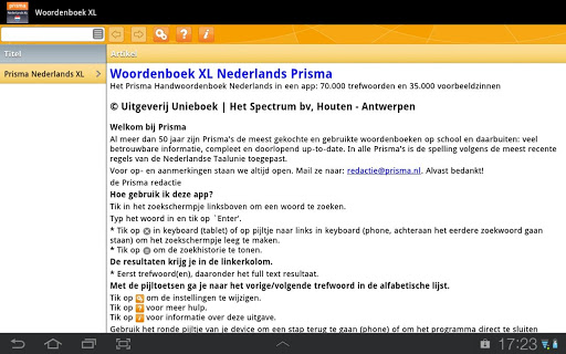 App preview