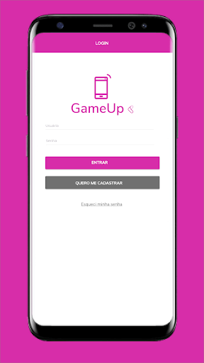 Android application GameUp screenshort