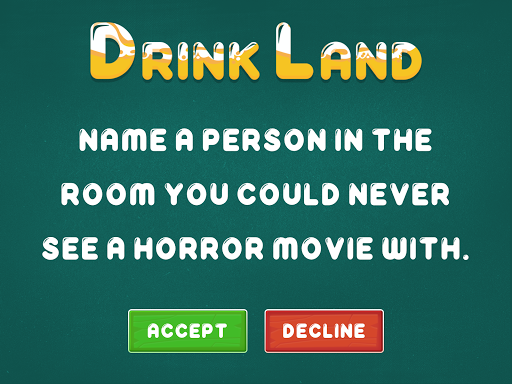 Drink Land In English and Spani