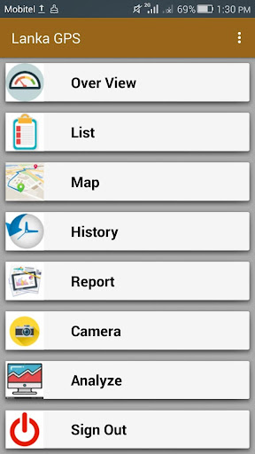 Lanka GPS Solutions Screen 2