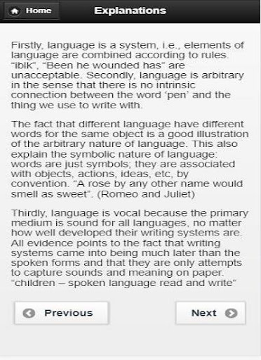 Linguistics Screen 3