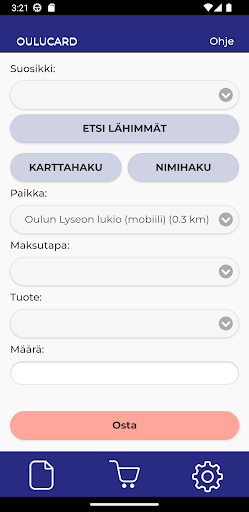 OuluCard Screen 2