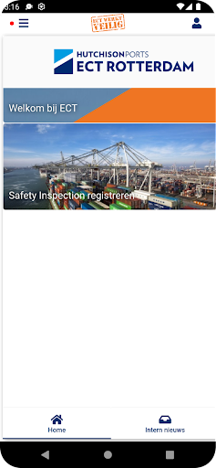 Android application ECT Safety screenshort