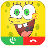 Fake Call From Sponge bob icon