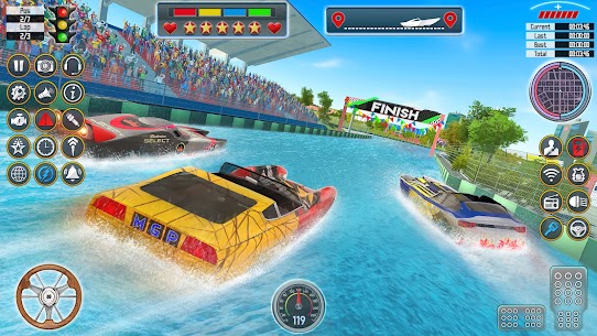 Speed Boat Racing MOD (Unlimited Money) 4