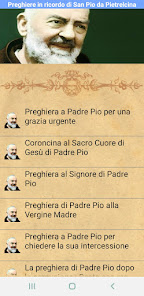 Captura de Pantalla 23 Pregare San Pio da Pietrelcina android