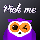 pick me-Girl Live Video Call& Chat app icon