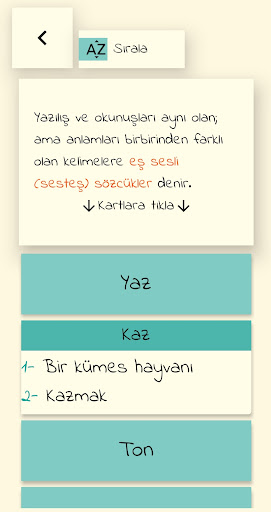 Türkçe Dersi - İlkokul