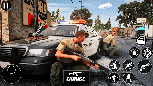 Police Simulator Cop Car Games