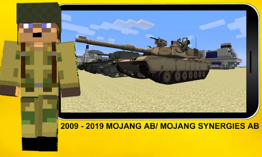 Addon War Tank for Minecraft Screen 3