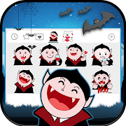 Creepy Vampire Emoji Stickers