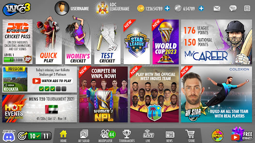 World Cricket Championship 3 1.8.3 (Unlimited Money) Gallery 0