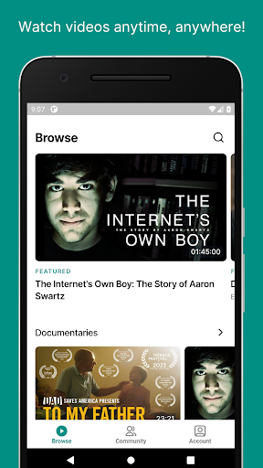 Android application CiVL screenshort