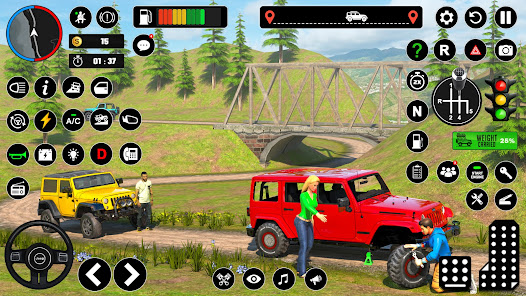 Offroad Jeep Driving Parking Mod APK 3.9 (Unlimited money) Gallery 5