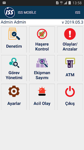 Android application ISS Mobile screenshort