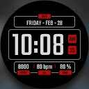DADAM50 Digital Watch Face