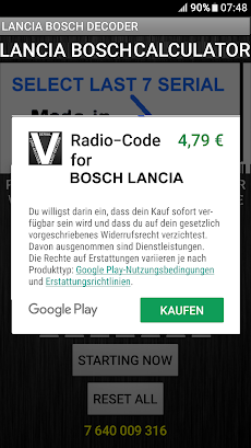 Bosch Lancia Radio Code Decodeのおすすめ画像4