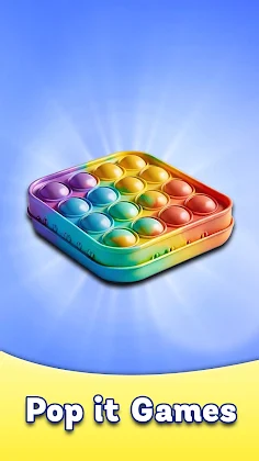 Mini Games: Antistress Pop It - Screenshot 2