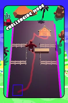 Draw to Home - Monster 3D Dash - Screenshot 2
