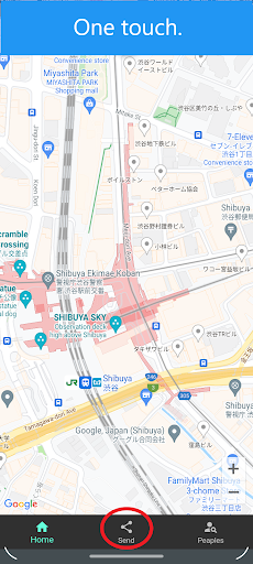Android application I'm here screenshort