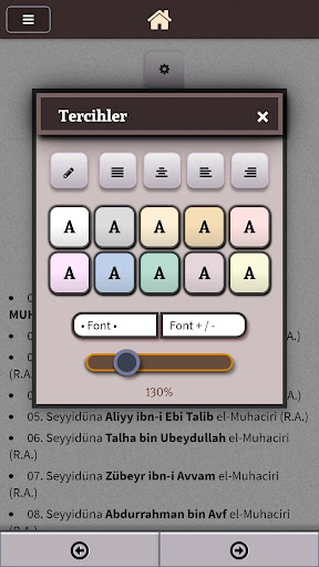 Screenshot of Ashab-ı Bedir