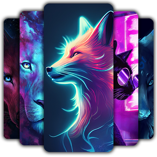 Neon Animal Wallpaper logo