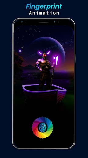 Fingerprint Animation Walpaper Screenshot 4 - AppWisp.com