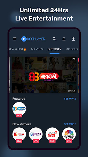 MX Player Online: OTT & Videos - Entertainment - apps