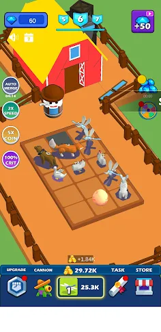 Farm Defense Merge Animal 3D - Screenshot 3