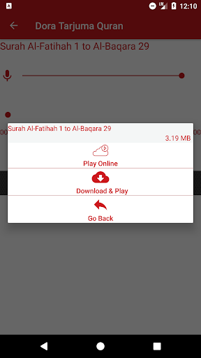 Dora Tarjuma Quran Screen 2