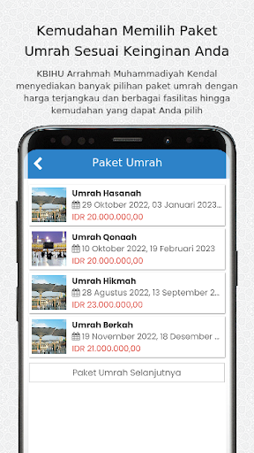 Arrahmah Hajj Screen 2