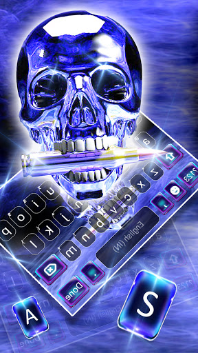 Crystal Skull Keyboard Backgro Screen 2