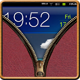 Leather Zip Screen lock icon