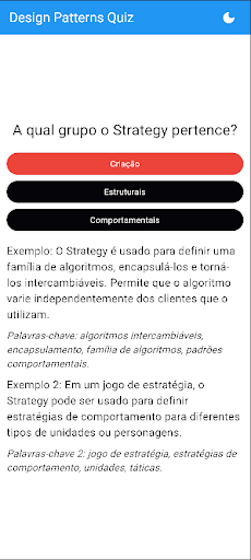 Design Patterns Quiz Screen 3