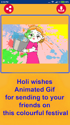 Download HOLI WISHES GIF STATUS - 2020 Free for Android - HOLI WISHES GIF  STATUS - 2020 APK Download 