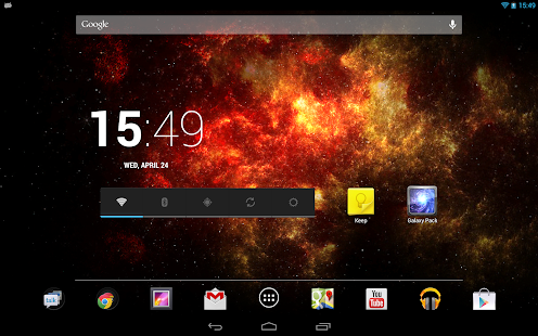 Galaxy Pack Captura de pantalla