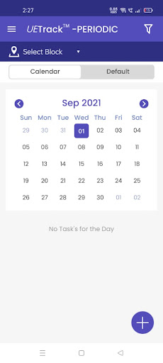 UETrack™ - Periodic Screen 3