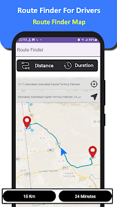 GPS 導航、地圖和路線
