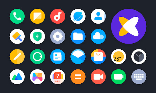 MiPlus - Icon Pack (Round) Screen 2