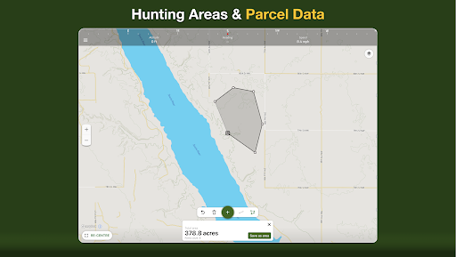 Screenshot of Hunting Points: GPS Hunt Map