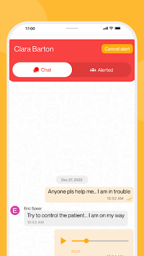 Duress safe app Screen 2