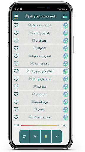 اناشيد في حب رسول الله ﷺ بدونت