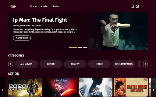 Screenshot of Popcornflix™ – Movies & TV