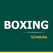 Boxing Schedule